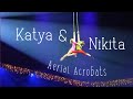 Katya and nikita  a touch of gold  aerial acrobats