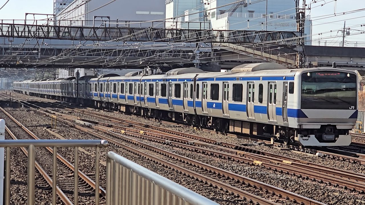 【常磐線】1151M E531系0番台K473編成 K407編成 馬橋駅 通過シーン