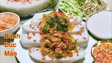 Công thức BÁNH ĐÚC MẶN Miền Tây mềm dẻo, béo ngậy- Cách làm nhanh lẹ không khuấy bột- Salty cake