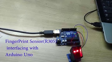 FingerPrint Sensor(R305)  interfacing with Arduino Uno.....