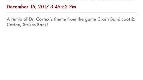 Dr. Neo Cortex - Crash Bandicoot 2: Cortex, Strikes Back!