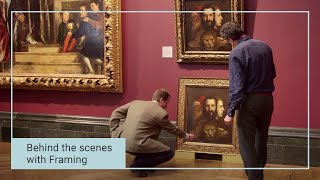 Behind the scenes at the Framing Department | The National Gallery, London