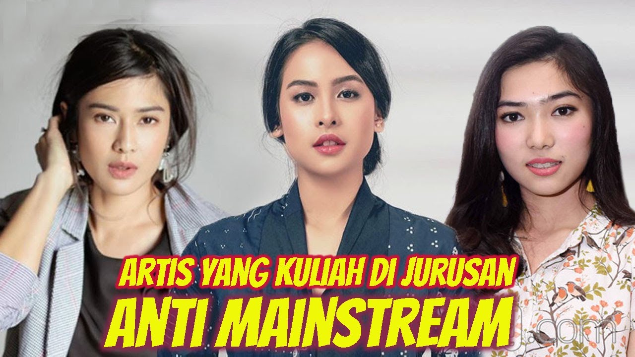 10 Artis Indonesia  Kuliah  dengan Jurusan  Anti Mainstream 