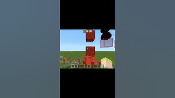 MINECRAFT LOGIC RAIL TRACK ON GRAVITY BLOCK #short