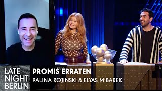 Palina Rojinski & Elyas M'Barek raten Promis | Late Night Berlin | ProSieben