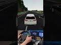 Driving a Volkswagen Golf 8 in BeamNG Drive #logitech #beamngdrive #gaming #volkswagen