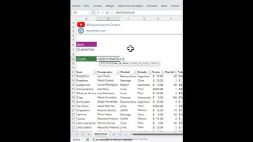 Función BDEXTRAE en Excel  - Base de datos #shorts