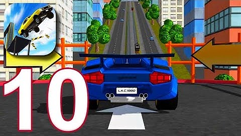 Ramp Car Jumping - Gameplay Walkthrough, New Map, Lamborghini  Car Unlocked( iOS, Android) |Level 10