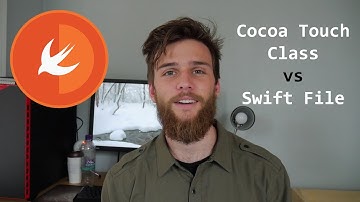 Cocoa Touch Class vs Swift File - Whats the Difference?