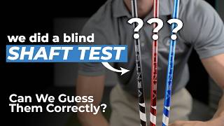 Can You Really Feel Different Golf Shafts