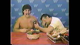 Le Brunch a Pat Patterson with Leaping Lanny Poffo - 1987
