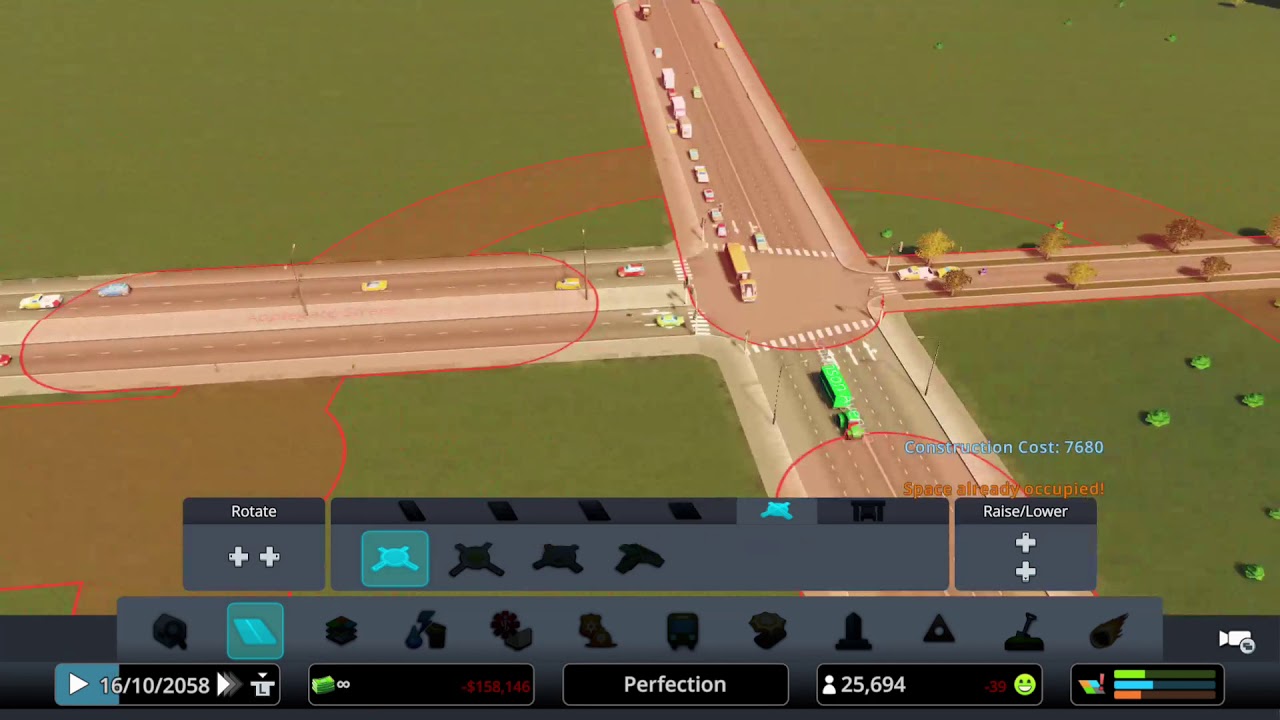Cities Skylines Fixing Traffic Flow Xbox 1 YouTube