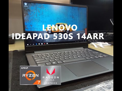 Lenovo IdeaPad 530S 14 AMD Unboxing Teardown