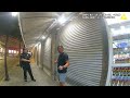 Drunk Russian Man Tries to Fight American Cops