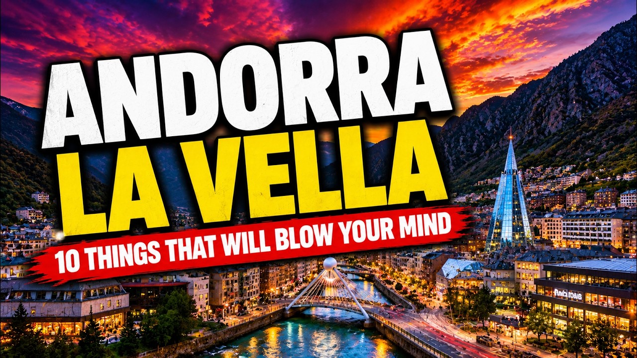 10 Amazing Places in Andorra la Vella #Andorra #AndorraLaVella #TravelGuide