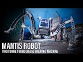 Mantis  hexapod walking machine tests 2012