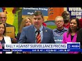 Rally against surveillance pricing