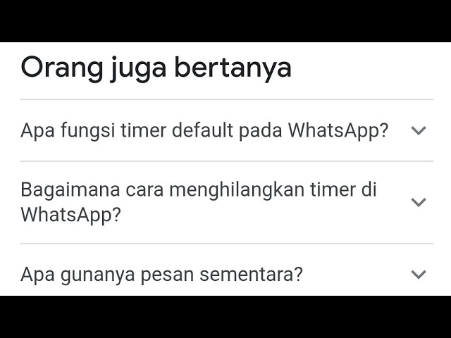 Cara Menggunakan Timer Default di Wa class=