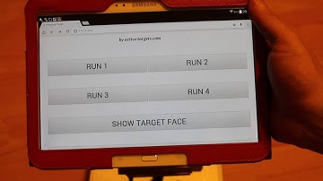 Active targets - Rotational timing target - turning target - smart phone / tablet remote