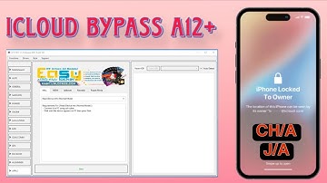 How to Bypass iCloud A12+ for CH/A - J/A device with Window Tool