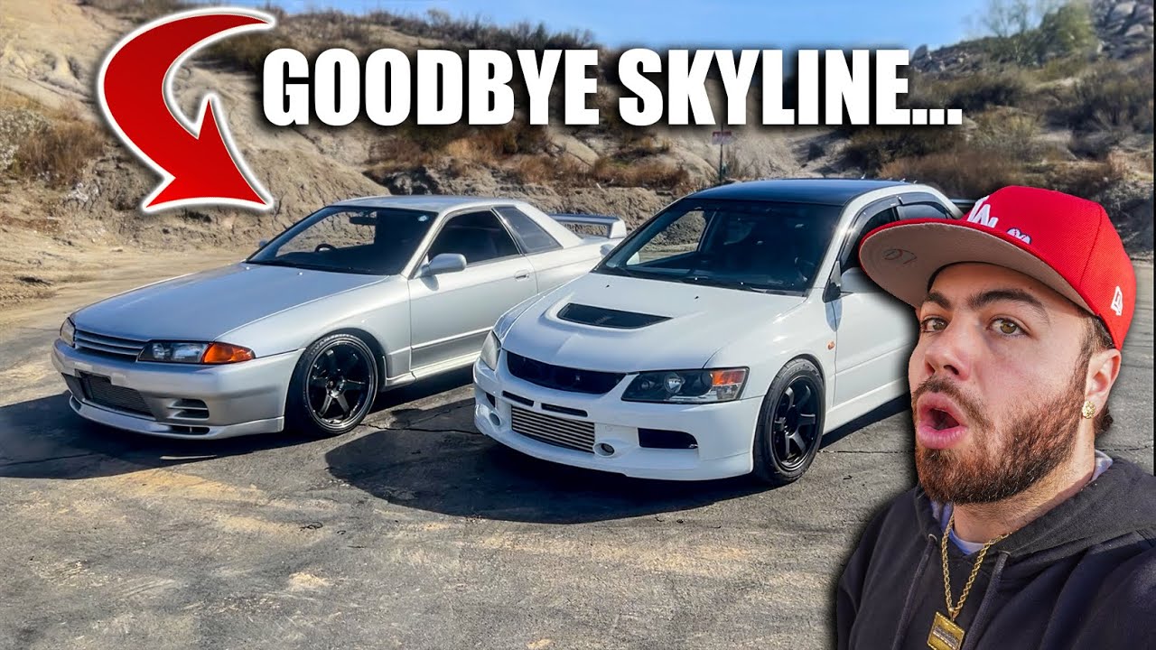 Trading My R32 GTR for An 800HP EVO 9... - YouTube