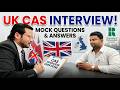 REAL UK CAS Interview Mock | Roehampton London Pre-CAS Questions &amp; Answers 🇬🇧 Role Play Actors