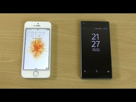 Apple iPhone SE vs Sony Xperia Z5 Compact - Speed & Battery Test!