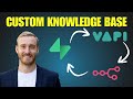 Custom Voice AI Assistant with Your Company Knowledge | Full Setup