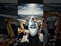 Up close with the steel monster crushing a giant airplane ✈️💣