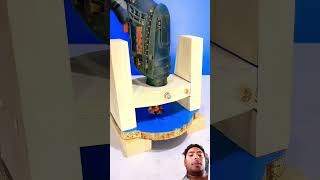 electric drill make a routee #tools4life #woodworking #diy #tools #lifehacks #shortsfeed #ytshorts