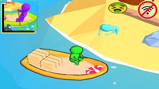 🛶 IDLE OCEAN CLEANER: SEA TYCOON 📦 GAMES ANDROID/IOS [GAMEPLAY WALKTROUGH] PART #1 screenshot 4