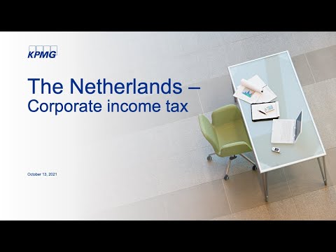 The Netherlands: Corporate Income Tax – Overview and Recent Developments