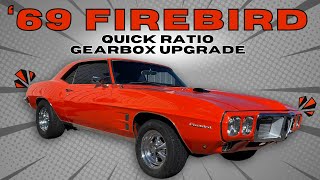 '69 Pontiac Firebird Quick Ratio Gearbox Upgrade and Installation by U-Wrench TV 857 views 2 months ago 12 minutes, 42 seconds