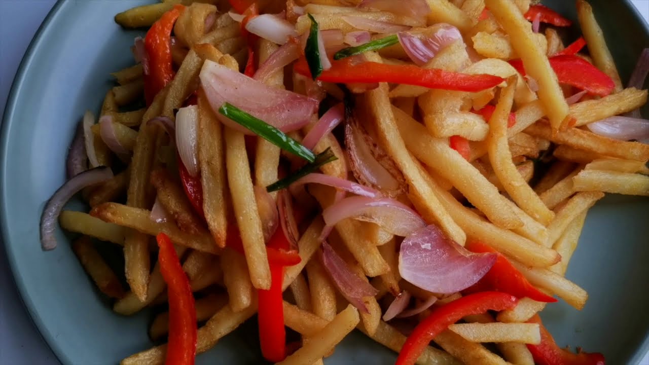 Anyone can cookSalt and pepper chips YouTube