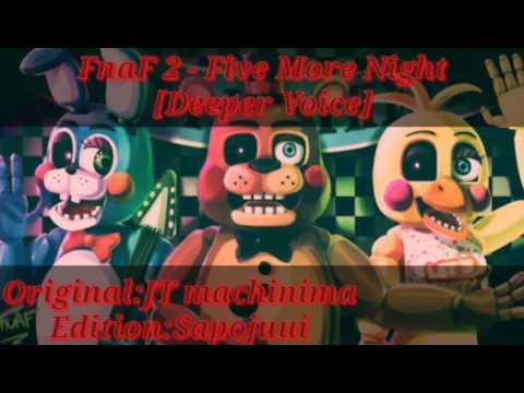 fnaf song deeper voice