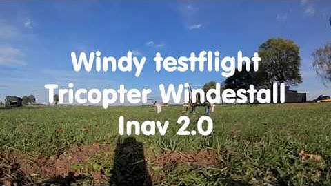 Rebuild of my first tricopter (KK2 is replaced by F4 Inav)