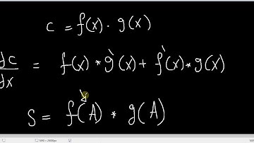253  - [ENG] Product differentiation rule for matrices   Intro