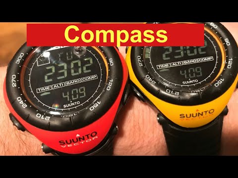 Suunto Vector - Compass Calibration and Set Declination