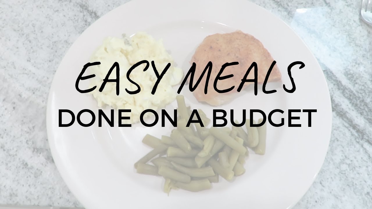 Weekly Dinners on a BUDGET | 5.31.19 - YouTube