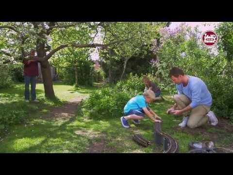 Video: Train Gardening Information - Erstellen einer Gartenbahnstrecke in der Landschaft