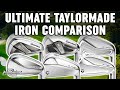 Ultimate TaylorMade Golf Irons Comparison of 2021