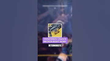 DETERMINISTIC CHAOS IS BROKEN RIGHT NOW!  #destiny2  #gaming
