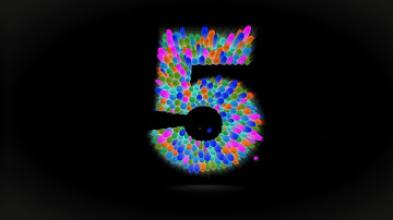 Learn Number Five on 3d Color Balls | Sparta Ghosting Effects (sponsored by preview2effects)