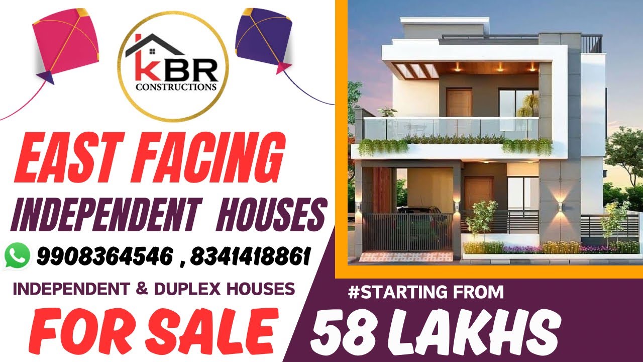 EAST & SOUTH CORNER INDEPENDENT HOUSE FOR SALE IN #visakhapatnam #pendurthi #kbrconstructions #india
