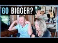 GO BIG? CAN 'CHANGING LANES' CHANGE OUR MIND ON GRAND DESIGN MOMENTUM? (RV LIVING FULL TIME)