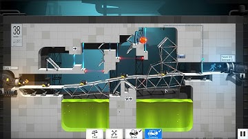 38 - Turret Stairs Convoy Walkthrough – Bridge Constructor Portal