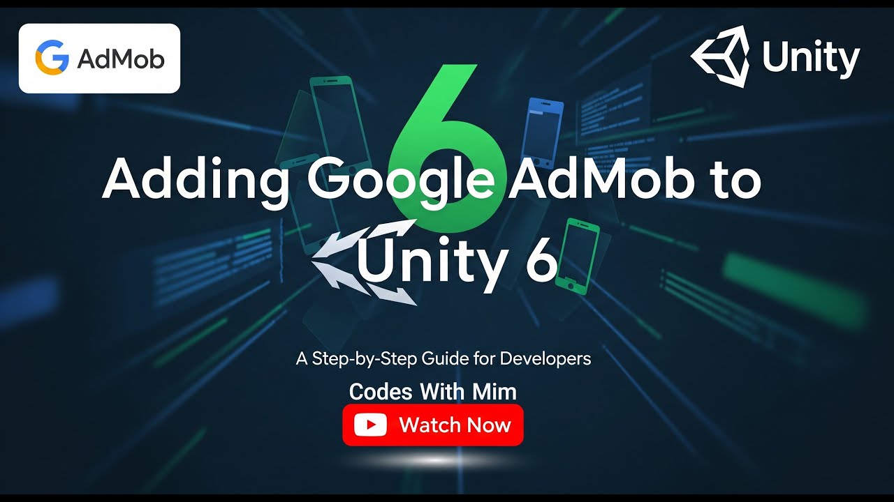 How to Add Google AdMob Ads (Banner, Interstitial, Rewarded) in Unity + AdMob Setup Guide 2025