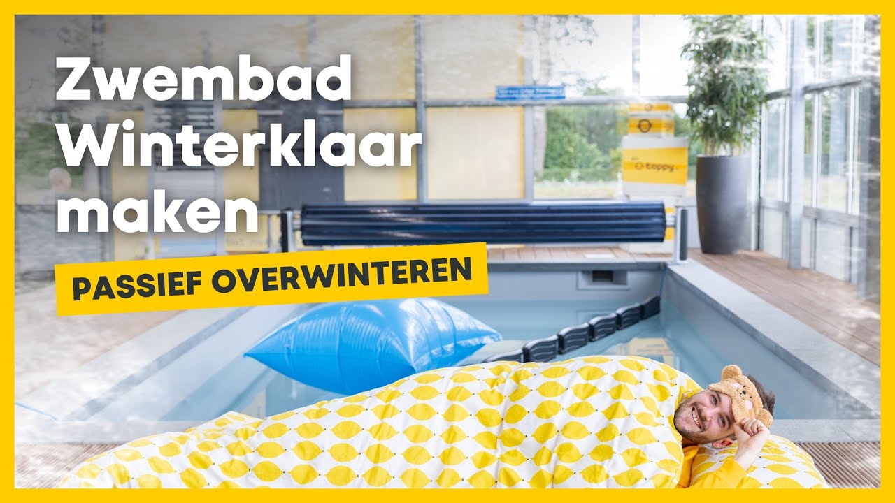 Je zwembad winterklaar maken: stappenplan voor passief overwinteren