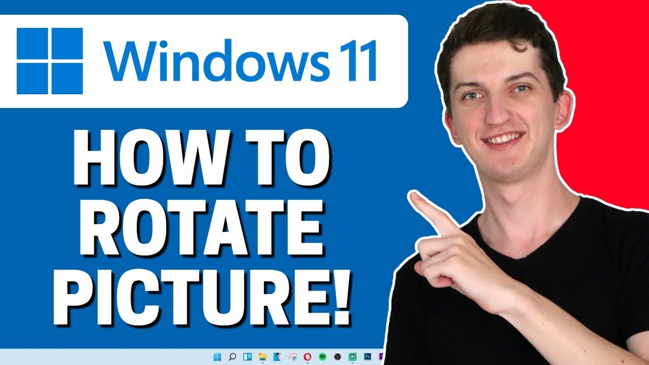 How To Flip Camera On Windows 11 How To Rotate Picture In Windows 11 - YouTube