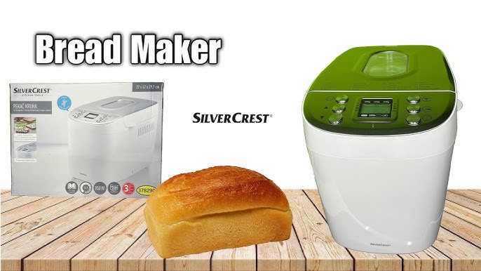 Bread Maker SilverCrest SBB 850 E1. Review, testing. Fully automatic bread  machine from Lidl - YouTube